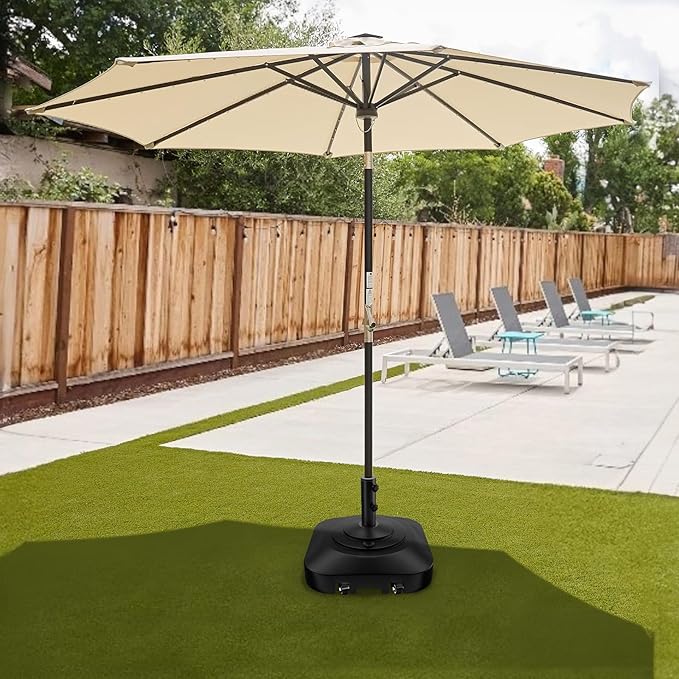 Umbrella Base with Wheels, Umbrella Stand Base Heavy Duty 100lb Windproof - Image 8