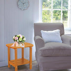 LZRS Double Adirondack Side Table, Outdoor Side Tables, End Tables - Image 2