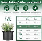 T4U 5 Gallon Grow Bags, Upgrade Grow Bags - Image 5