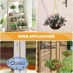 garini 3 Pack, 23 Inch Hanging Baskets Chain, Bird Feeders and Lanterns - Image 7