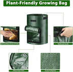 JJGoo 2 Pack 10 Gallon Garden Potato Grow Bags - Image 3