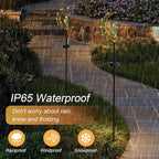 Afirst Solar Garden Lights Outdoor Decor Moon Fairy Stake Lights Waterproof - Image 6