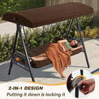3 in 1 Outdoor Porch Swing - Image 3