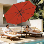 MEWAY 9ft Patio Umbrella Outdoor Table Umbrellas - Image 2
