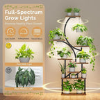 Plant Stand Indoor with Grow Lights - Image 3