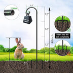 FEED GARDEN Adjustable 48 Inch Small Shepherd Hooks - Image 2