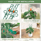 6 Pack Indoor Plant Trellis for Potted Plants, Stackable Garden Trellis for - Image 5