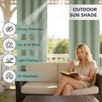 Outdoor Curtains for Patio Waterproof - Image 3