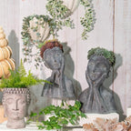 Newman House Studio Face Cactus Succulents Planter Pot - Image 10