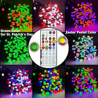 YIQU Smart Color Changing Christmas Lights, 66 FT 200 LED RGB String Lights - Image 4