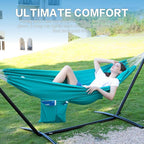 PNAEUT Double Hammocks with Stand - Image 2