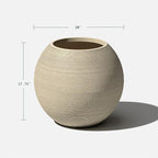 Veradek Strata Series Sphere Round Planter - Image 2
