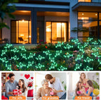 Solar Garden Lights 2 Pack Waterproof Solar Swaying Starburst Light Outdoor - Image 8