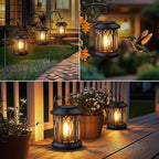 Solar Lanterns Outdoor Waterproof 4-Pack: Hanging Solar Lights - Image 6