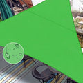 LOVE STORY Right Triangle 12'x15'x19.2' Waterproof Sun Shade Sail Canopy UV by LOVESTORY