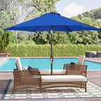 Blissun 7.5 ft Patio Umbrella, Yard Umbrella, Outdoor Market Umbrella - Image 7