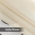 SpaceDresser Waterproof Outdoor Sheer Curtains - Image 9