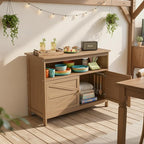 HIPS All-Weather Outdoor Storage Cabinet, Outdoor Sideboard - Image 2