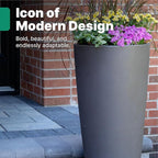 Step2 Tremont Tall Round Tapered Planter, Indoor/Outdoor Plants, Efficient - Image 2