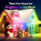 Fitop Permanent Outdoor Lights, 100FT RGB LED Eaves Light - Image 7