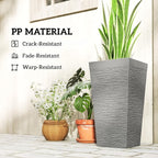 Outsunny 22.8 Inch Tall Planters - Image 6