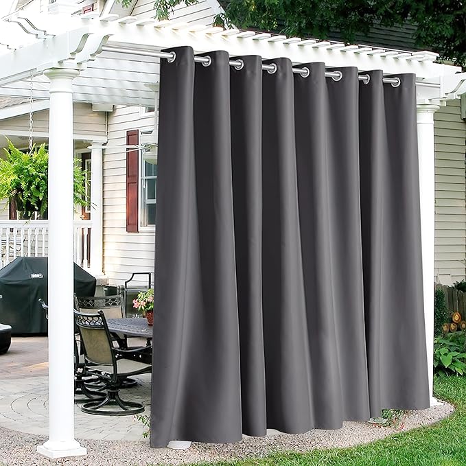 RYB HOME Extra Wide Outdoor Curtains by RYBHOME