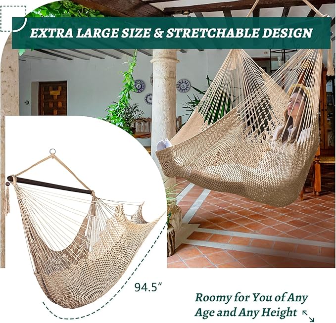 Bathonly Large Hammock Chair - Image 5