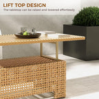 Grand patio 9-Piece Wicker Patio Furniture Set - Image 2