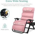 Best Choice Products Oversized Zero Gravity Chair, Folding Outdoor Patio - Image 5