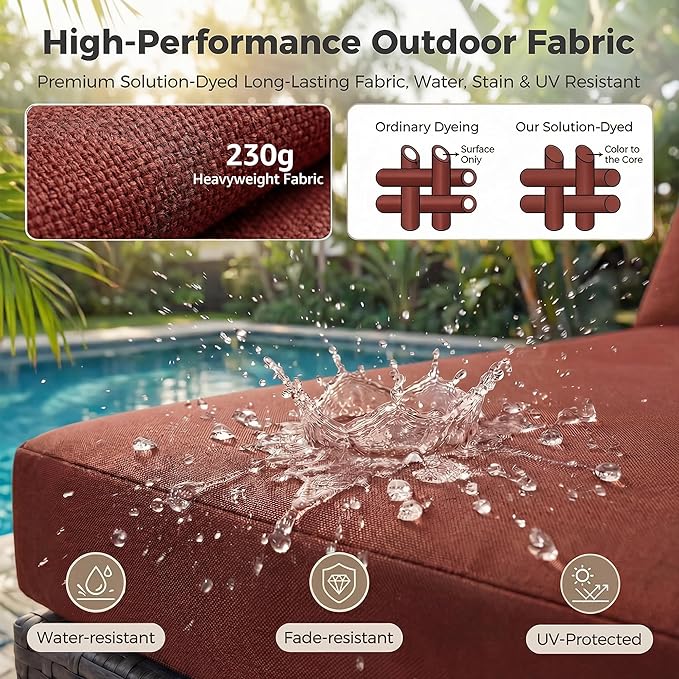 NICESOUL 11 Piece Outdoor Furniture - Image 8