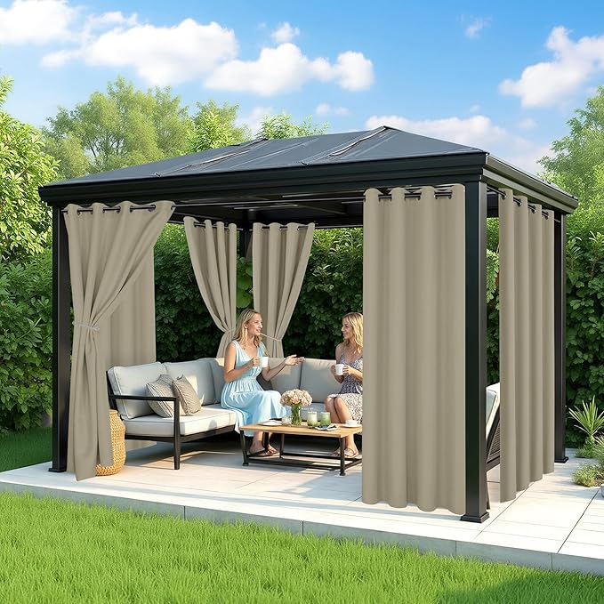 Outdoor Curtains for Patio Waterproof - Image 4