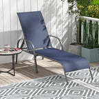 Giantex 2 Pack Patio Lounge Chair, Outdoor Chaise Lounge - Image 9