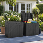 Greesum 31 Gallon Deck Box for Outside, All Weather Outdoor Storage Boxes for - Image 3