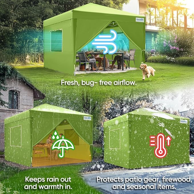 Quictent Privacy 8x8 Pop up Canopy Tent - Image 4