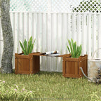 Furinno Tioman Hardwood Mini Outdoor Planter Box - Image 10