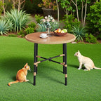 DWVO Outdoor Patio Dining Table Round - Image 8