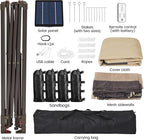 Yaheetech 11'x11' Pop Up Gazebo Instant Tent - Image 8
