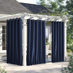 NICETOWN 2 Panels Weighted Outdoor Curtains by NICETOWN