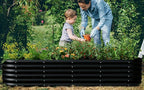 Galvanized Raised Garden Bed, Outdoor Planter Bed, Metal Planter Box - Image 6