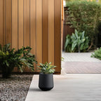 Kante 8.2" Dia Round Concrete Planter, Outdoor Indoor Large Plant Pots - Image 5