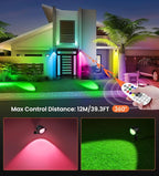 MEIKEE 15W RGB Landscape Lights 12V 24V Low Voltage Landscape Lighting RGBW - Image 8