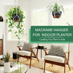 montresor Set of 2-8 Inch Hanging Planters - Image 2
