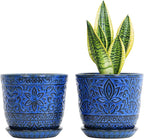 Gepege 6 Inch Ceramic Planter, Birthday by Gepege