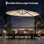 Garvee 10 ft Cantilever Patio Umbrella - Image 3