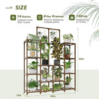 Plant Stand Indoor Outdoor 63" Tall Plant Shelf - Image 4