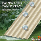 YITAHOME 17" Tall 9 in 1 Raised Garden Bed Kit, 96x24 in Large Galvanized Metal - Image 4