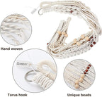 Augshy Macrame Plant Hanger, 2 Packs Plant Hangers, Hanging Planter - Image 4