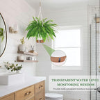 10 Inch Hanging Planters for Indoor Plants, 2 Pack Self Watering Hanging - Image 5