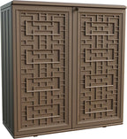 Indoor Outdoor Storage Cabinet Waterproof by Mrosaa