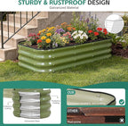 3 in 1 Galvanized Raised Garden Bed - Image 4
